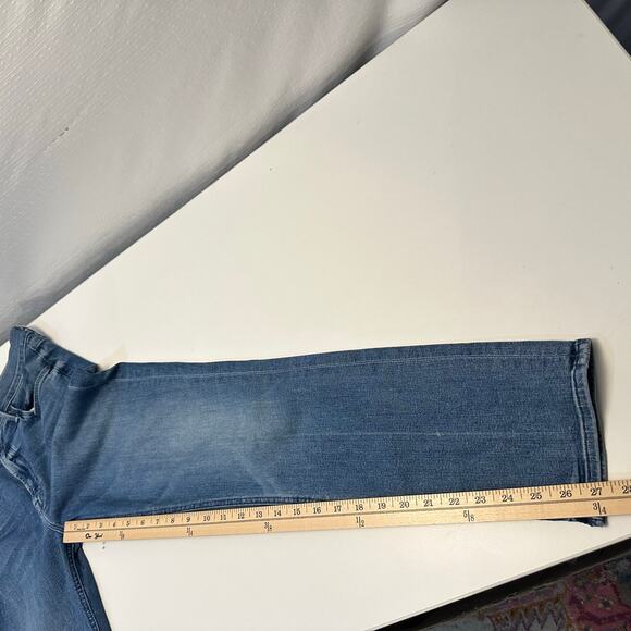 MOTHER The Mid Rise Dazzler Ankle Size 29 We The Animals Straight Leg Stretch - Picture 3 of 16